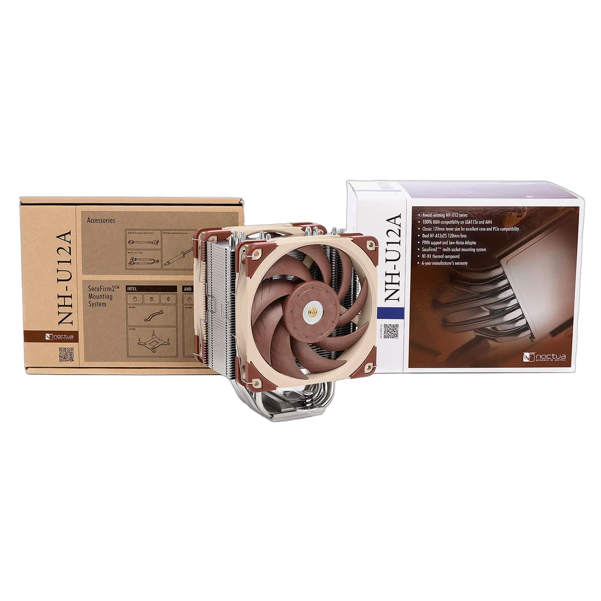 Noctua NH-U12A - 120mm — vue 2