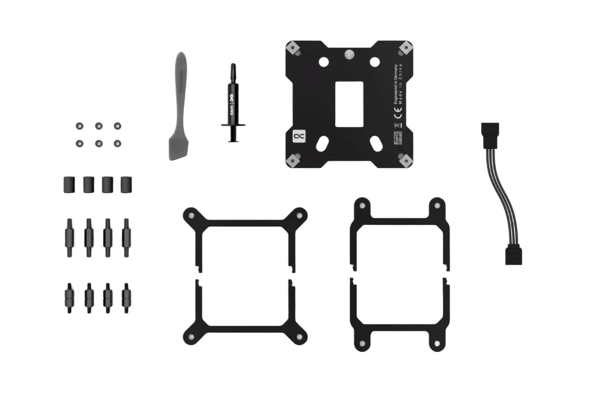 Alphacool Waterblock CPU Core 1 LT Aurora Acrylic — vue 3