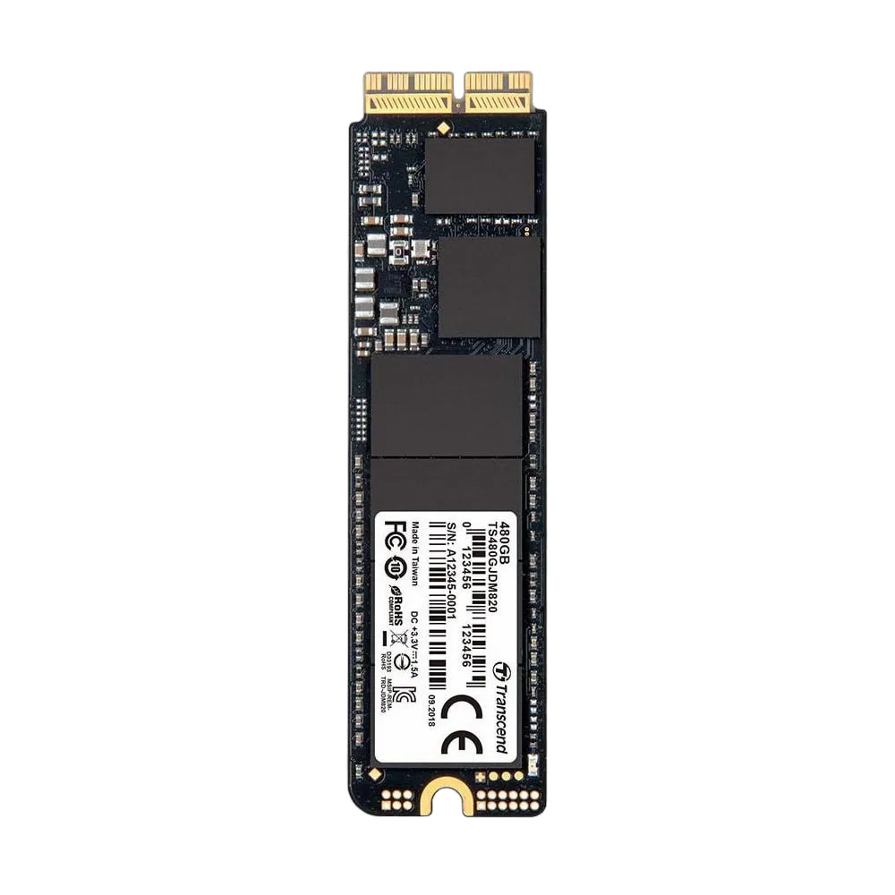 Transcend JetDrive 820 480Go M.2 — vue 1