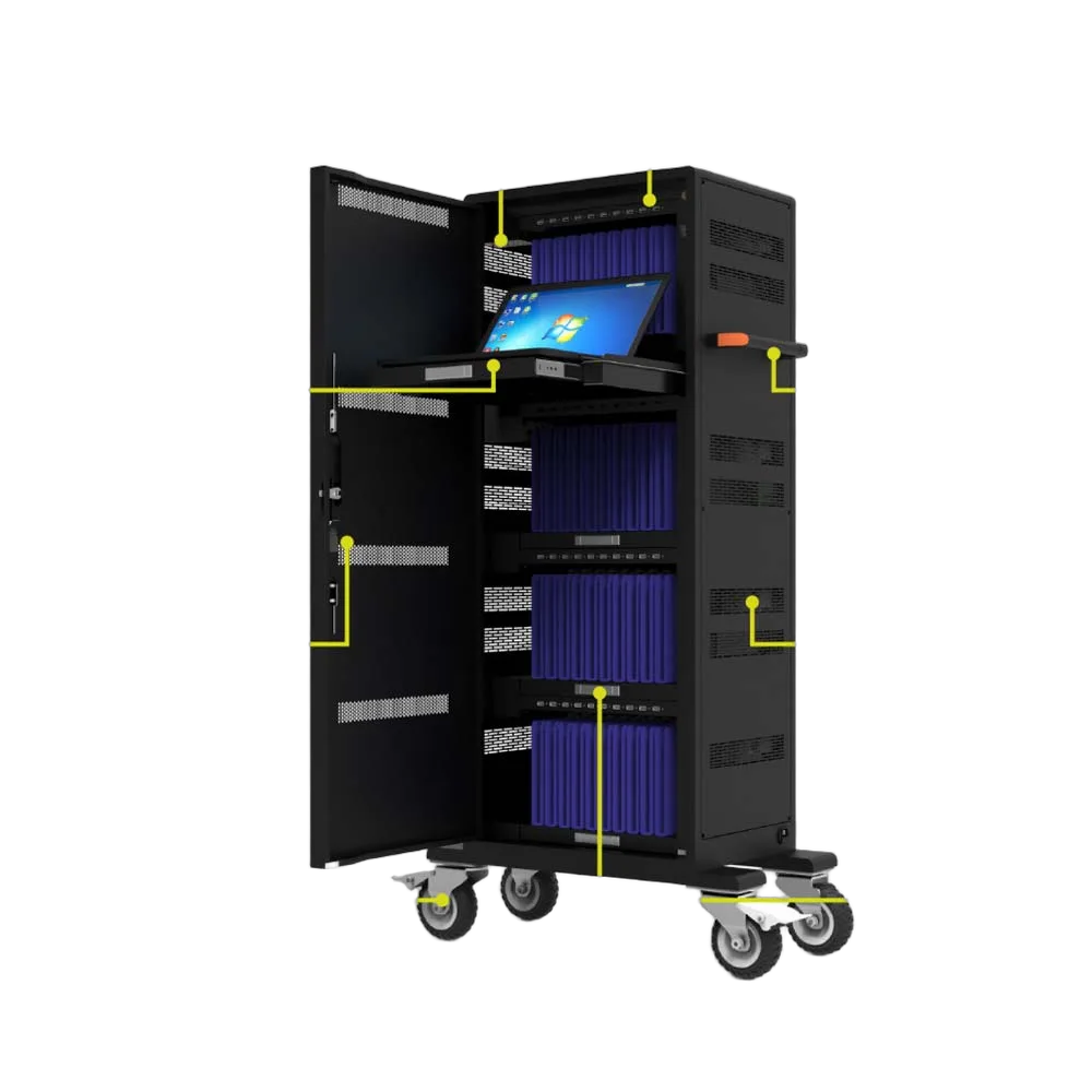 Port Cabinet de charge 40 tablettes + 1 notebook (17") — vue 2