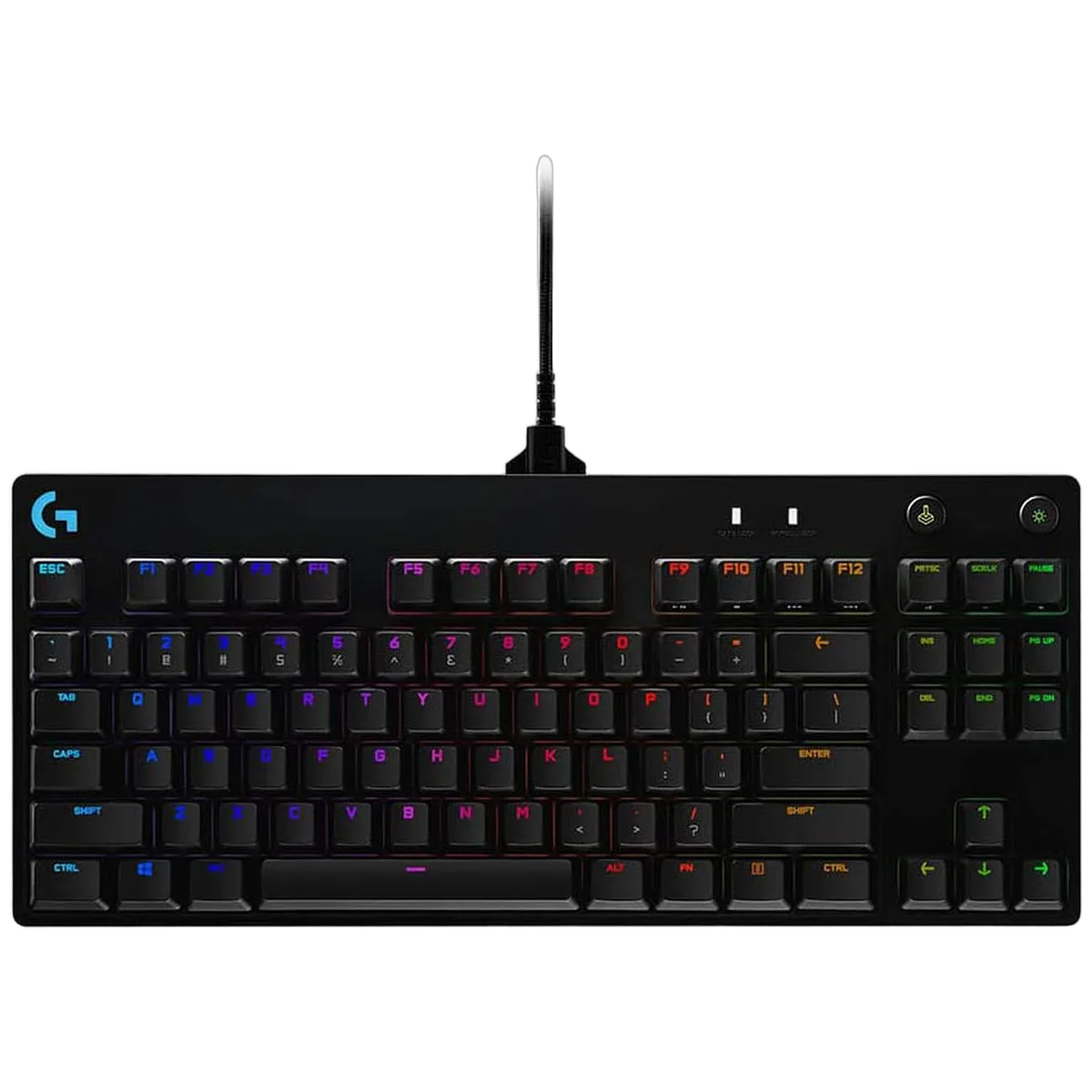 Logitech G Pro TKL - Mécanique - Filaire - RGB - Noir — vue 1