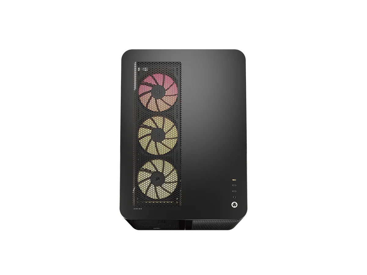 Corsair Air 5400 LX-R RGB Link Noir - MT/Sans Alim/E-ATX — vue 8