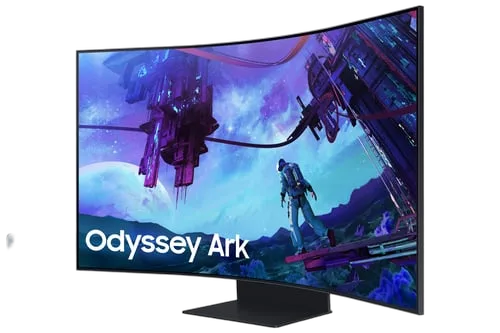 Samsung Odyssey ARK 2nd Gen - 55" CURVE 4K QLED 165Hz 1ms Pivot HDR10 FreeSync Premium Pro — vue 1