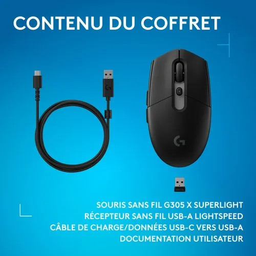 Logitech G305 X SUPERLIGHT — vue 11