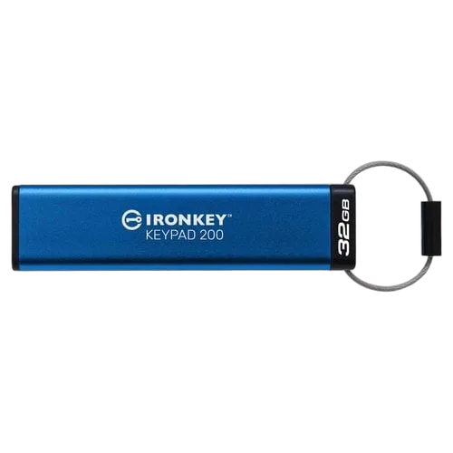 Kingston 32GB IRONKEY KEYPAD 200 AES-256 — vue 1