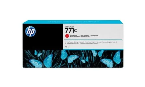 HP 771C Chrom Red DsgJet Ink Cart — vue 1