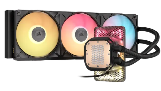 Corsair iCUE LINK TITAN II 360 RX LCD - 360mm - Noir — vue 3