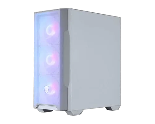 MSI MAG FORGE M100R WHITE - MT/Sans Alim/mATX — vue 1