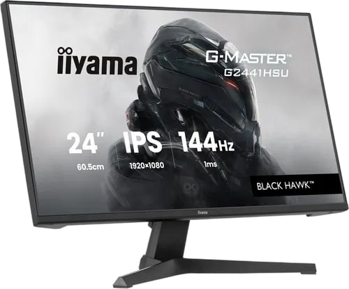 Iiyama G-Master G2441HSU-B1 - 23.8" FHD 144Hz IPS 1ms Adpative Sync FreeSync — vue 4