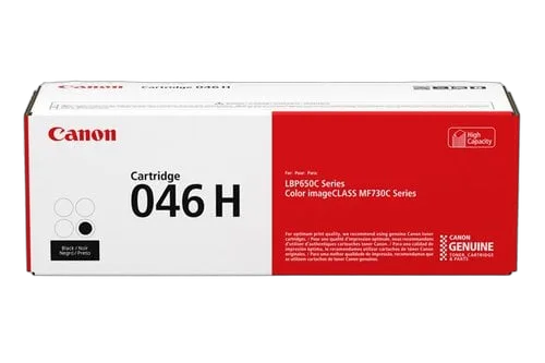 Canon Toner Noir CRG 046 HBK 6300 pages - 1254C002 — vue 1