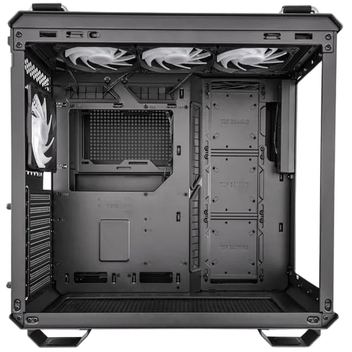 Asus TUF Gaming GT502 Plus TG Noir - MT/Sans Alim/ATX — vue 3