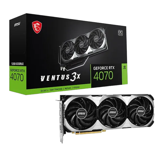 MSI RTX 4070 VENTUS 3X 12G OC - DLSS3-Seconde Vie — vue 1