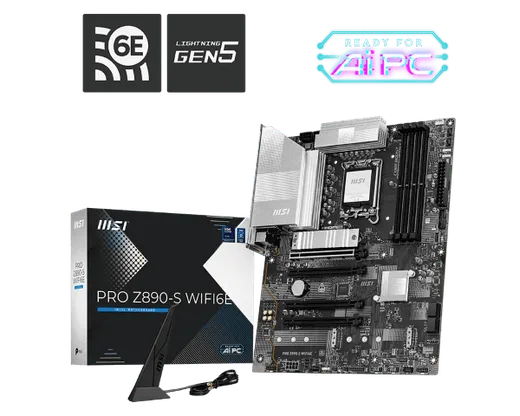 PRO Z890-S WIFI6E - Z890/LGA1851/DDR5/ATX