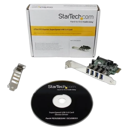 StarTech PCI-Express 1x vers 4 ports USB 3.0 SuperSpeed — vue 5