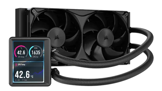 Corsair NAUTILUS II 240 RS LCD - 240mm - Noir — vue 1
