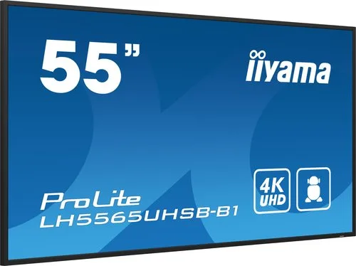 Iiyama LH5565UHSB-B1 54.6IN IPS 4K — vue 4