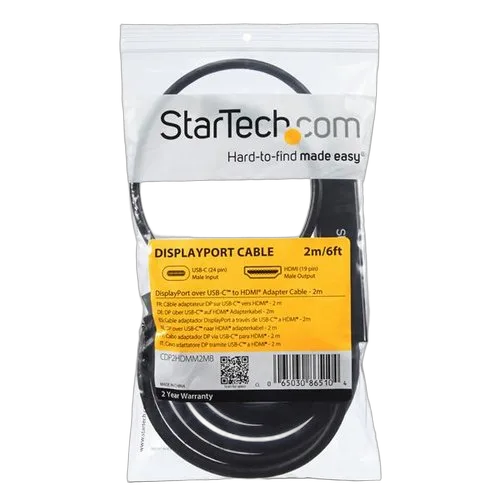 StarTech 1m USB-C to HDMI Adapter Cable - 4K 30Hz — vue 5