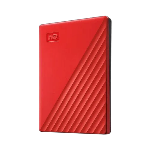 WD HDD EXT My Passport 4Tb Red Worldwide — vue 2