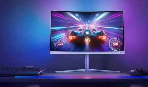 Philips 32M2C5501/00 - 32" CURVE QHD 180Hz Fast-VA 0.5ms Ambiglow — vue 7