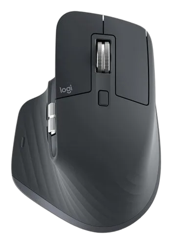 Logitech MX Master3S PWireless Mouse-GRAPHITEEMEA — vue 1