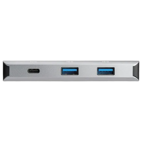 StarTech Hub USB-C a 4 porte con LAN - 3xA e 1xC — vue 3