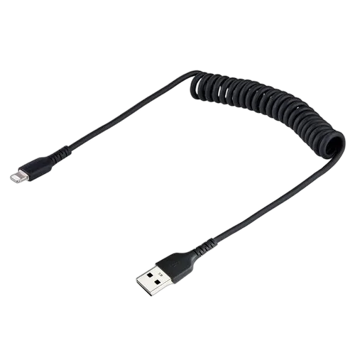 StarTech 50cm/20in USB to Lightning Cable Coiled — vue 2