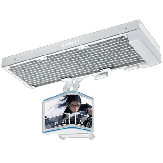 HydroShift II OLED Curved 360 Fanless AiO Blanc
