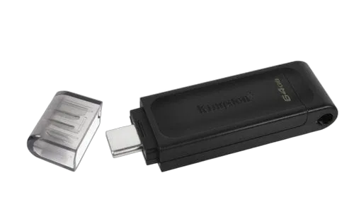Kingston 64GB USB-C 3.2 Gen 1 DataTraveler 70 — vue 4