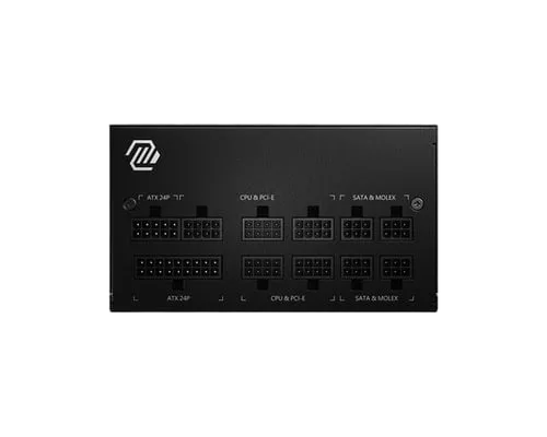 MSI ATX 650W - 80+ GOLD - MAG A650GL — vue 3