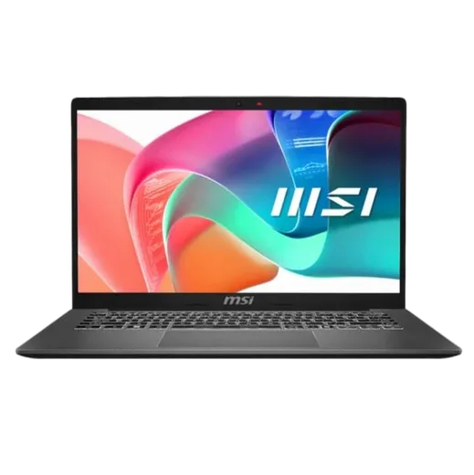 MSI Modern 14 F1MG - 14" FHD Core 5 120U 16Go 512Go W11P avec clavier rétroéclairé — vue 1