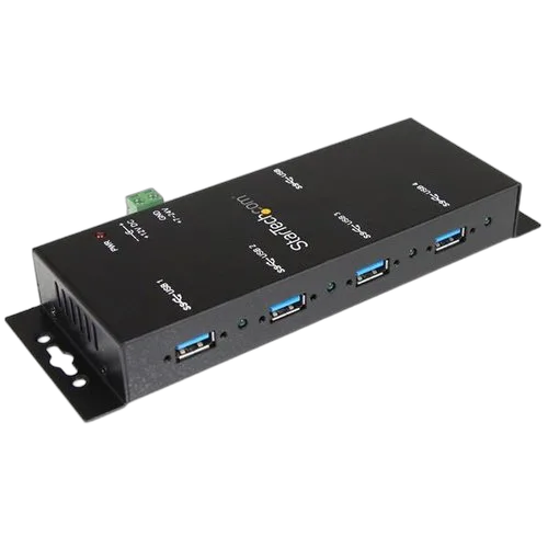 StarTech Mountable 4 Port Rugged USB 3.0 Hub — vue 2