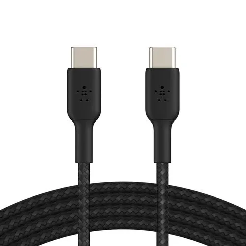 Belkin USB-C to USB-C Cable Braided 1M Black — vue 5