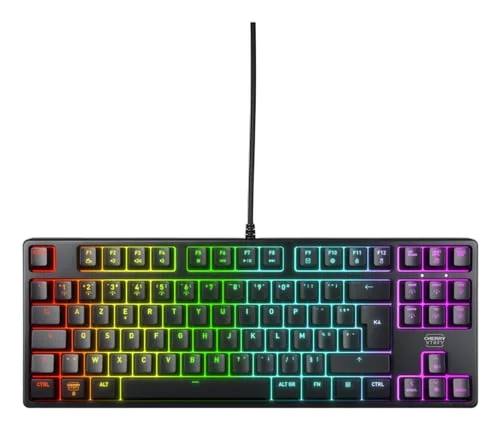 Cherry K4V2 TKL - Mécanique - Filaire - RGB - Noir — vue 1
