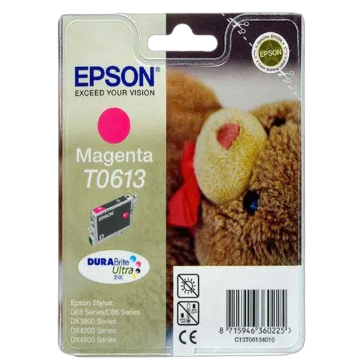 Epson Cartouche d'encre T0613 Magenta D88 — vue 1