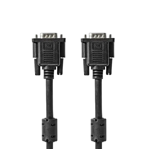 Nedis Câble VGA mâle/mâle - 2m - Noir — vue 1