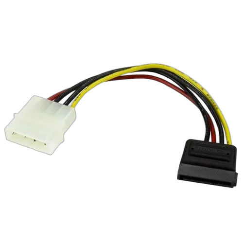 StarTech 6in Molex to SATA Power Cable Adapter — vue 1
