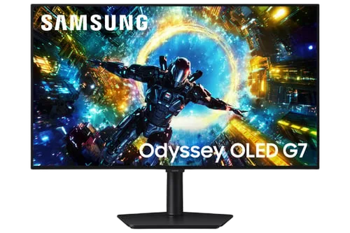 Samsung Odyssey G73SH - 32" WOLED 4K 330Hz 0.03ms Compatible G-Sync FreeSync Premium Pro — vue 1