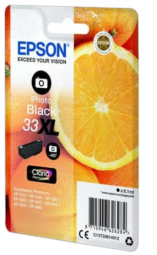 Epson Ink/33XL Oranges 8.1ml PBK — vue 4