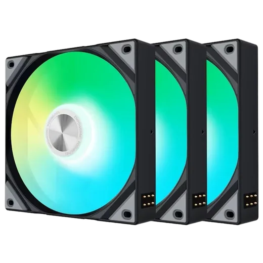 TRYX ROTA SL ARGB Reverse (Pack de 3x120mm) - Noir — vue 1