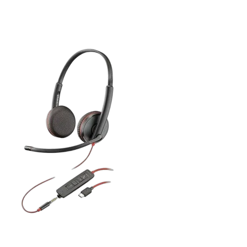 HP POLY BW 3225 USB-C HS +3.5MMP — vue 5