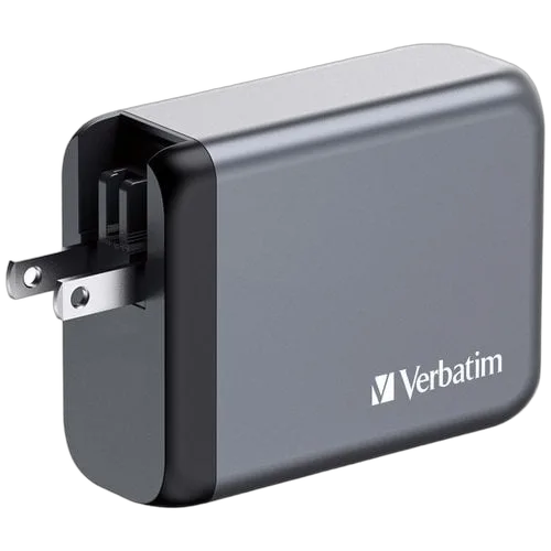 Verbatim GNC-100 GaN Charger 4 Port 100W USB A/C — vue 9