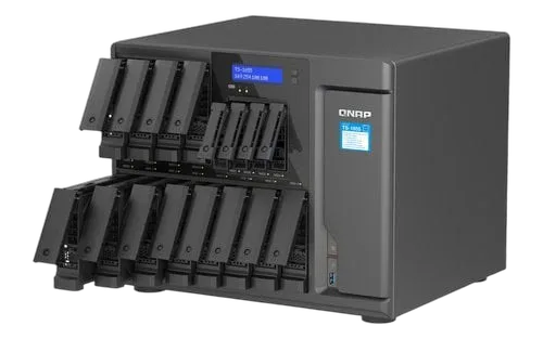 Qnap 16-Bay NAS Intel Atom C5125 8-core/8 — vue 8