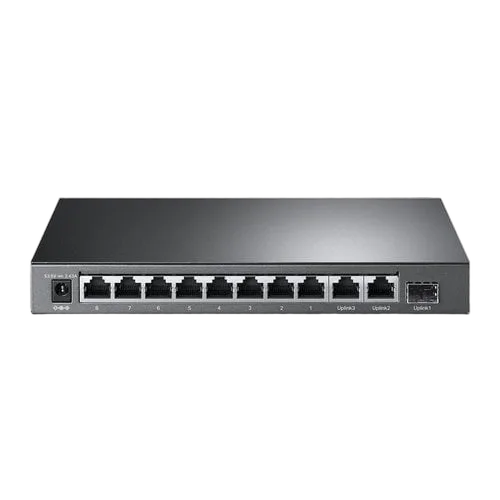 TP-Link 10-Port Gigabit Desktop Switch 8-Port — vue 3