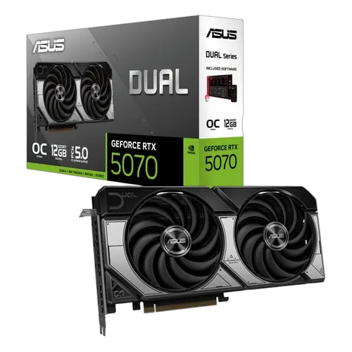 Asus Dual GeForce RTX 5070 12GB GDDR7