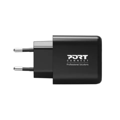Port Chargeur mural GaN 65W - USB-C/USB-A - Noir — vue 5