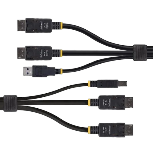 StarTech CABLE KVM DOUBLE DISPLAYPORT D — vue 4