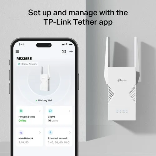 TP-Link BE3600 DUAL-BAND WI-FI 7 RANGE — vue 6