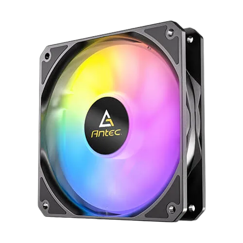 Antec P12 PWM ARGB (Pack de 3x120mm) - Noir — vue 2