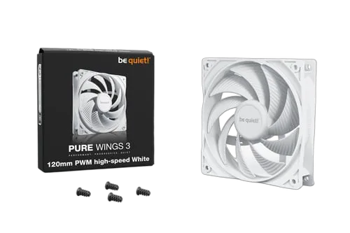 Pure Wings 3 120mm PWM High-Speed Blanc