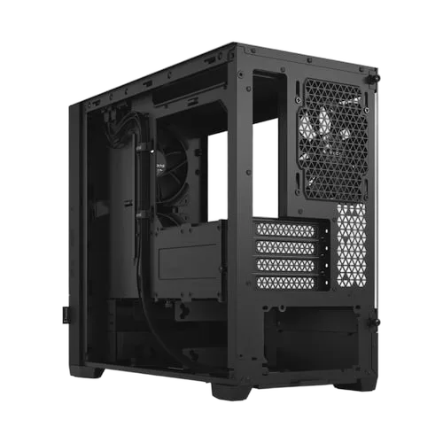Fractal Design Pop Mini Silent Black TG Clear Tint - mT/m-ATX — vue 8